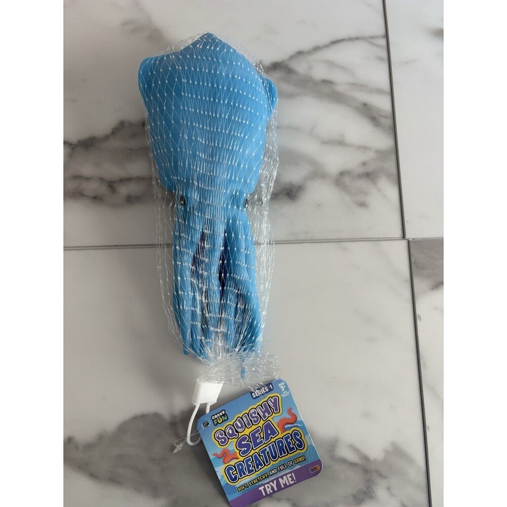 Crazy Fun Five Below Squish Sea Creatures BLUE
